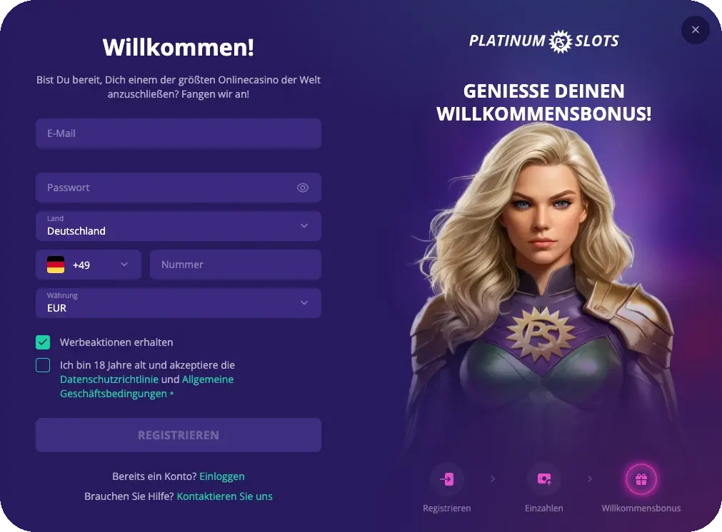 casino registrierung